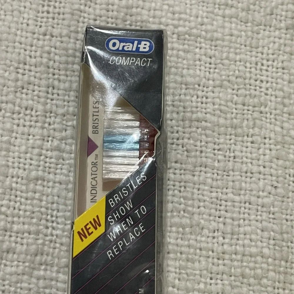 Vintage‎ 1994 Oral B Indicator 35 Soft Straight Toothbrush In Package Rare